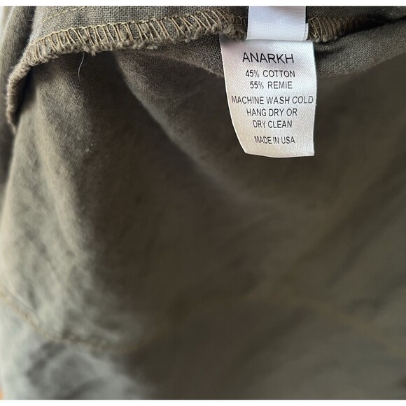 NRK by ANARKH Sleeveless Drape Coat S Lagom Made in USA Avant Garde Art To Wear - Picture 6 of 7